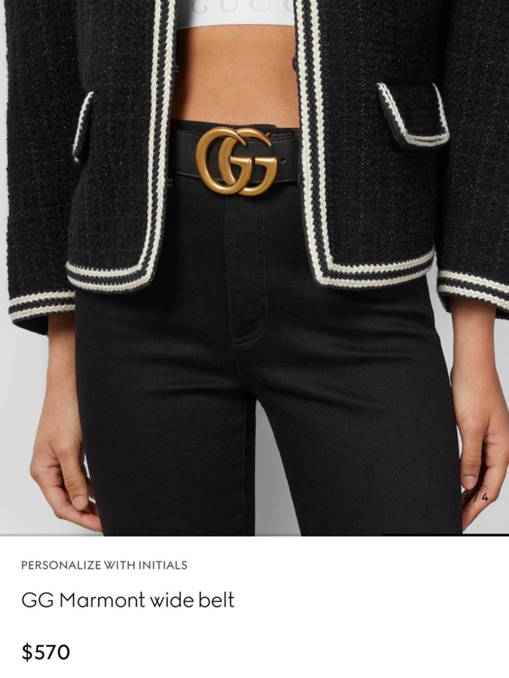 Gucci “GG Marmont Wide Belt” - Picture 11 of 11